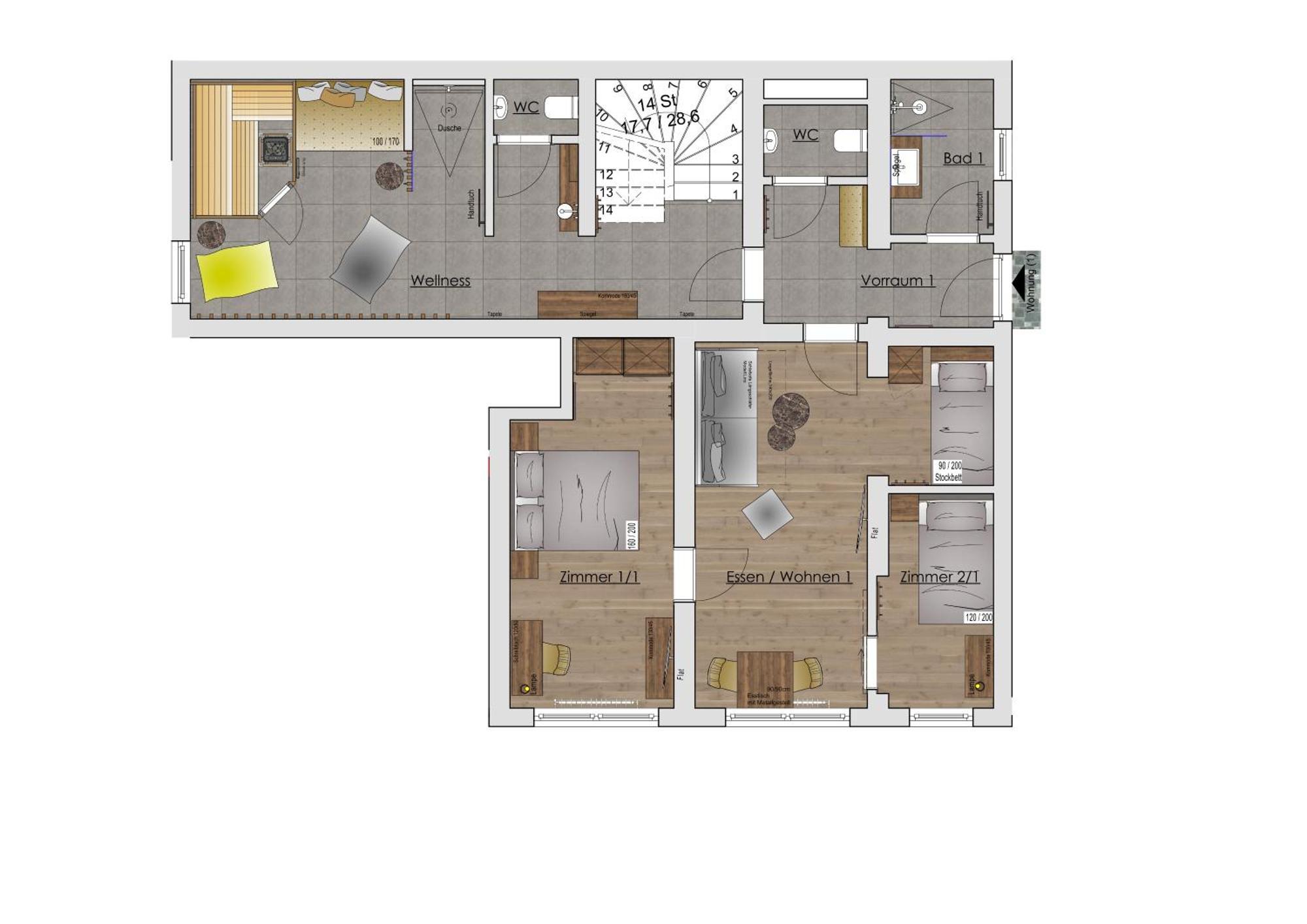 Appartements Kuckuck Leogang Eksteriør billede